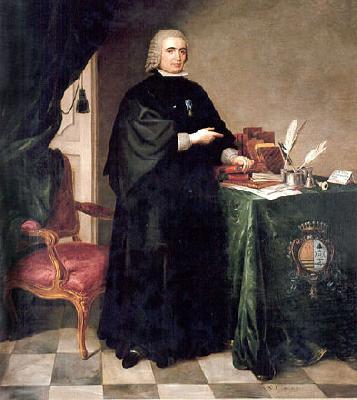Antonio Carnicero Portrait of Pedro Rodreguez de Campomanes Norge oil painting art